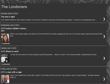 Tablet Screenshot of londonerphotography.blogspot.com