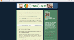 Desktop Screenshot of greengingercards.blogspot.com
