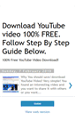 Mobile Screenshot of easyyoutubevideo.blogspot.com