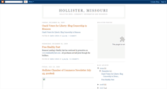 Desktop Screenshot of hollistermissouri.blogspot.com