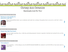 Tablet Screenshot of chrissyannceramics.blogspot.com