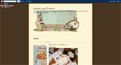 Desktop Screenshot of creareconilcuore.blogspot.com