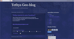 Desktop Screenshot of geotethys.blogspot.com