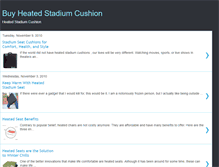 Tablet Screenshot of buyheatedstadiumcushion.blogspot.com