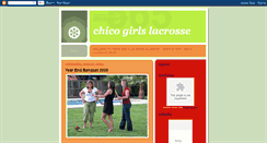 Desktop Screenshot of chicogirlslacrosse.blogspot.com