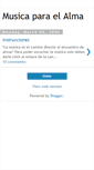 Mobile Screenshot of musicaparaelalma09.blogspot.com