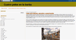 Desktop Screenshot of cuatropelosenlabarba.blogspot.com