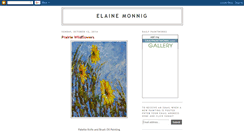 Desktop Screenshot of elainemonnig.blogspot.com