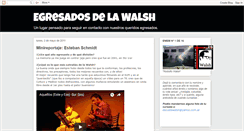 Desktop Screenshot of egresadoswalsh.blogspot.com