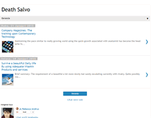 Tablet Screenshot of deathsalvo.blogspot.com