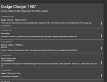 Tablet Screenshot of charger1967.blogspot.com