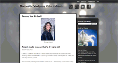 Desktop Screenshot of domesticviolencekills.blogspot.com