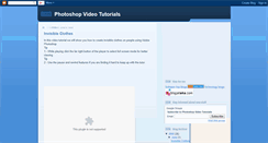 Desktop Screenshot of photoshop-video-tutorialz.blogspot.com