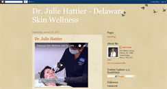 Desktop Screenshot of delawareskinwellness.blogspot.com