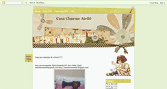 Desktop Screenshot of casacharmeatelie.blogspot.com