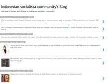 Tablet Screenshot of indosocialista.blogspot.com