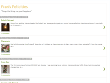 Tablet Screenshot of fransfelicities.blogspot.com