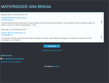 Tablet Screenshot of maternidadeanabraga.blogspot.com