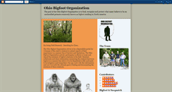 Desktop Screenshot of ohiobigfootorganization.blogspot.com