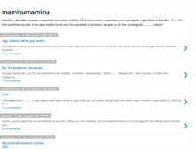 Tablet Screenshot of mamisumaminu.blogspot.com