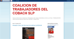 Desktop Screenshot of coalicion-cobach.blogspot.com