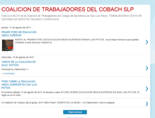 Tablet Screenshot of coalicion-cobach.blogspot.com