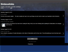 Tablet Screenshot of new-sinlesslinks.blogspot.com