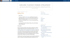 Desktop Screenshot of casino-poker-master.blogspot.com