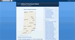 Desktop Screenshot of indianaforeclosure.blogspot.com