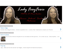 Tablet Screenshot of ladyfoxyfoxie.blogspot.com