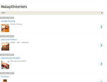 Tablet Screenshot of malayilinterior.blogspot.com