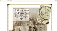 Desktop Screenshot of farmhousenotforgotten.blogspot.com