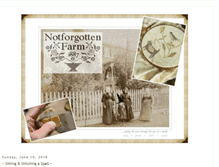 Tablet Screenshot of farmhousenotforgotten.blogspot.com
