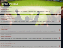 Tablet Screenshot of footballdetective.blogspot.com