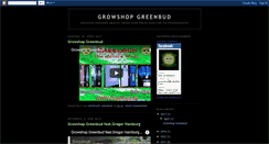 Desktop Screenshot of greenbud-greenbud.blogspot.com