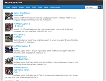Tablet Screenshot of fotomodifikasimotor.blogspot.com