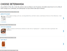 Tablet Screenshot of choosedeterminism.blogspot.com