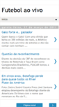 Mobile Screenshot of fut-aovivo.blogspot.com