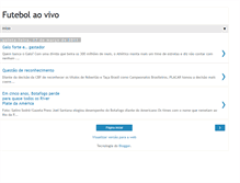 Tablet Screenshot of fut-aovivo.blogspot.com