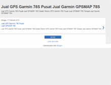 Tablet Screenshot of jualgpsmap78s.blogspot.com