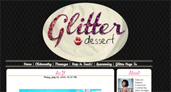 Desktop Screenshot of glitterdessert.blogspot.com