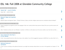 Tablet Screenshot of esl146.blogspot.com
