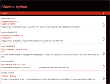 Tablet Screenshot of cinemaaylmer.blogspot.com