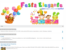 Tablet Screenshot of festaelegante.blogspot.com