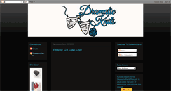 Desktop Screenshot of dramaticknits.blogspot.com