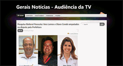 Desktop Screenshot of geraisnoticiasmg.blogspot.com