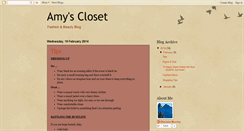 Desktop Screenshot of amyscloset.blogspot.com