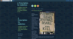 Desktop Screenshot of prescribedaddiction.blogspot.com