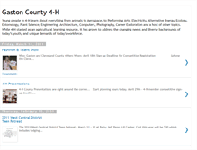 Tablet Screenshot of gaston4-h.blogspot.com