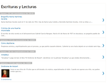 Tablet Screenshot of escriturasylecturas.blogspot.com